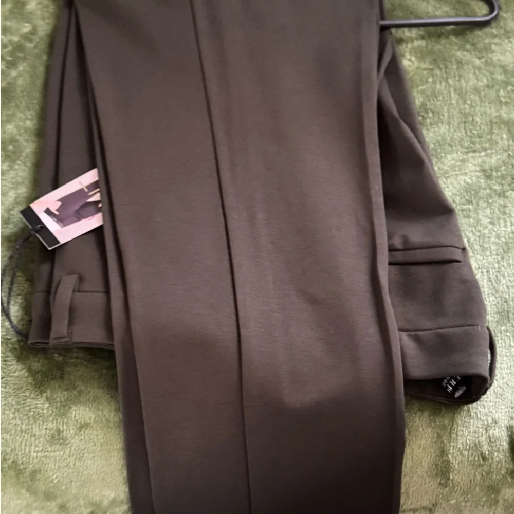 Liverpool Los Angeles Kelsey Knit ‘Olive Branch’ Trousers - Picture 3 of 8